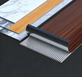 အလူမီနီယံ ပျားအုံပုံစံ ဆန်းဒဝစ်ပြား (Aluminum Honeycomb Panel)